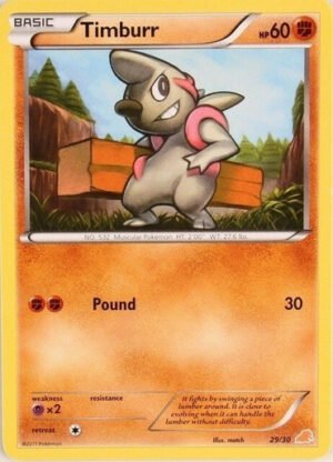 Trainer Kit: Excadrill Deck 29/30 Timburr