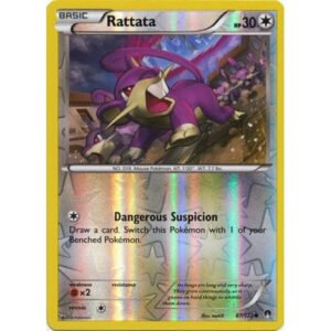 XY BREAKpoint 87/122 Rattata (Reverse Holo)