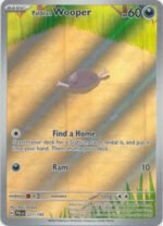 SV Paldea Evolved 221/193 Paldean Wooper (Illustration Rare)