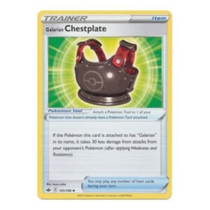 Chilling Reign 141/198 Galarian Chestplate