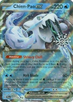 SV Paldea Evolved 061/193 Chien-Pao ex (Half Art w/ Snowflake Stamp)