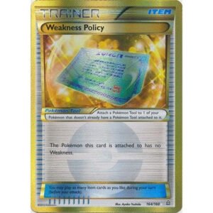 XY Primal Clash 164/160 Weakness Policy (Secret Rare)