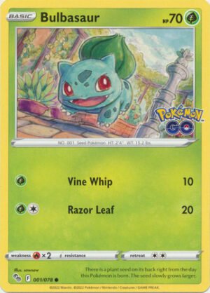 Pokemon GO 001/078 Bulbasaur