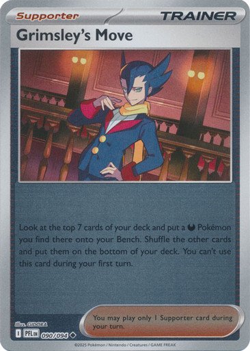 ME Phantasmal Flames 090/094 Grimsley's Move (Reverse Holo)