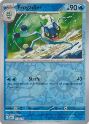 SV Obsidian Flames 057/197 Frogadier (Reverse Holo)