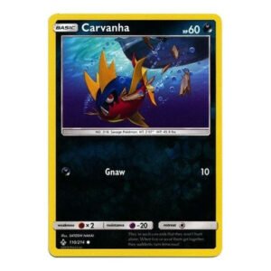 SM Unbroken Bonds 110/214 Carvanha (Reverse Holo)