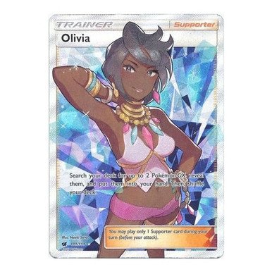 SM Crimson Invasion 111/111 Olivia (Full Art)