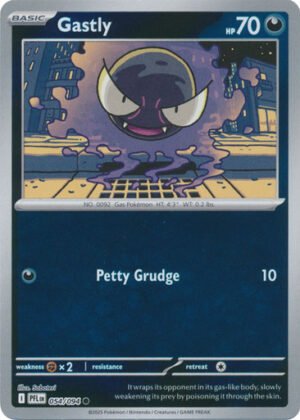 ME Phantasmal Flames 054/094 Gastly (Reverse Holo)
