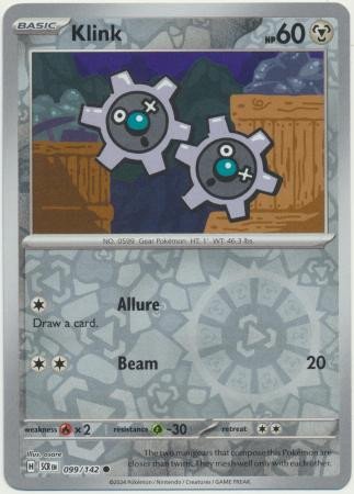 SV Stellar Crown 099/142 Klink (Reverse Holo)