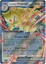 Scarlet & Violet Promo SVP218 Team Rocket's Persian ex