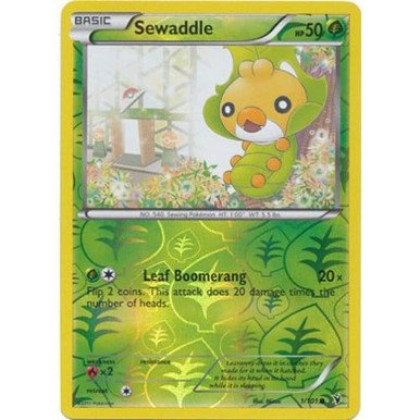 Noble Victories 1/101 Sewaddle (Reverse Holo)
