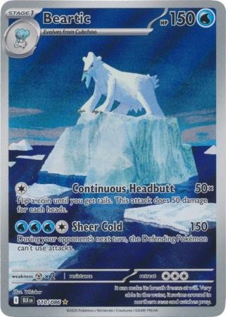 SV Black Bolt 110/086 Beartic (Illustration Rare)