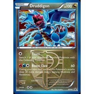 Black & White Promo BW80 Druddigon (Cosmo Holo)