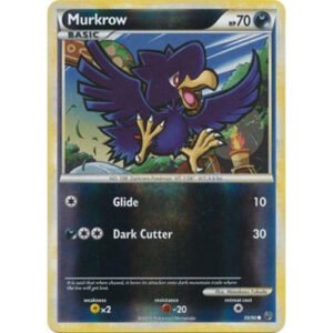 HS Undaunted 59/90 Murkrow (Reverse Holo)