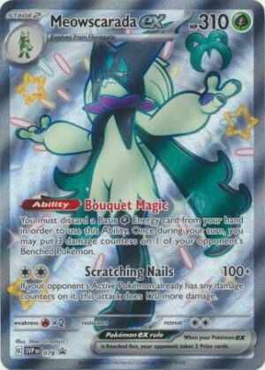 Scarlet & Violet Promo SVP078 Meowscarada ex (Full Art Shiny)