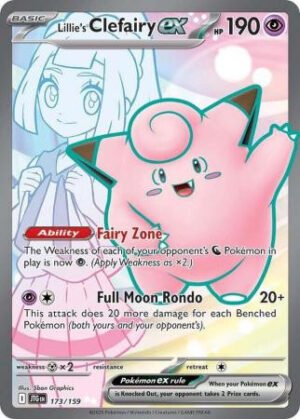 SV Journey Together 173/159 Lillie's Clefairy ex (Full Art)