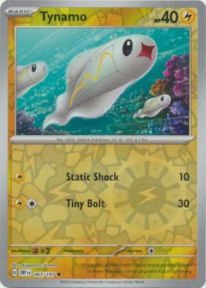 SV Obsidian Flames 067/197 Tynamo (Reverse Holo)