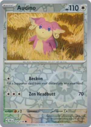 SV Journey Together 124/159 Audino (Reverse Holo)