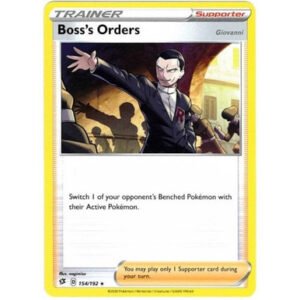 Rebel Clash 154/192 Boss's Orders [Giovanni] (Non-Holo)