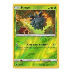 SM Lost Thunder 15/214 Pineco (Reverse Holo)