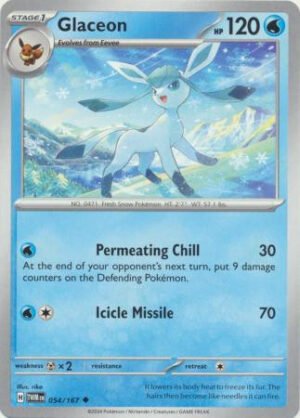 SV Twilight Masquerade 054/167 Glaceon