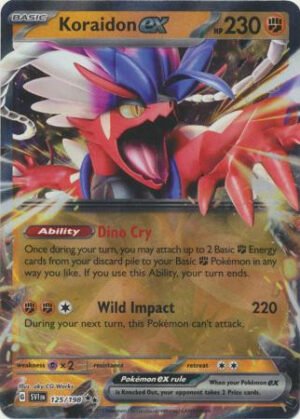 Scarlet & Violet (Base Set) 125/198 Koraidon ex (Half Art)