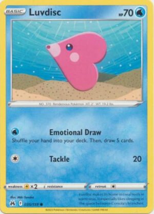 Crown Zenith 035/159 Luvdisc