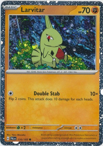 SV Obsidian Flames 105/197 Larvitar (Cosmo Holo)
