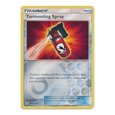 SM Burning Shadows 125/147 Tormenting Spray (Reverse Holo)