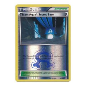 XY Double Crisis 28/34 Team Aqua's Secret Base (Reverse Holo)