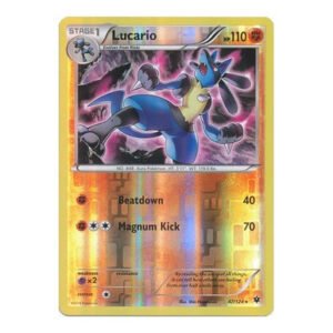 XY Fates Collide 47/124 Lucario (Reverse Holo)