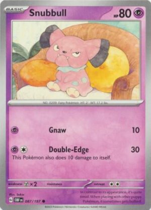 SV Obsidian Flames 087/197 Snubbull