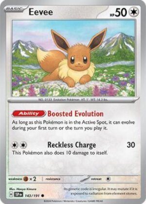 SV Surging Sparks 143/191 Eevee