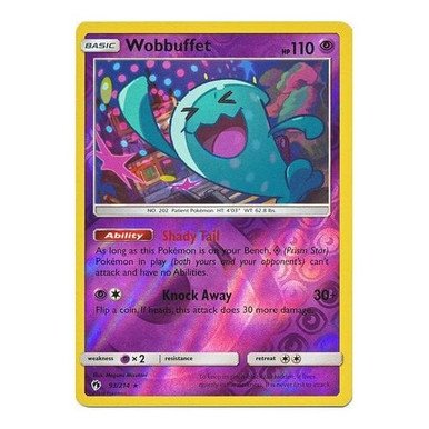 SM Lost Thunder 93/214 Wobbuffet (Reverse Holo)