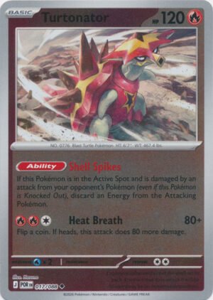 ME Perfect Order 017/088 Turtonator (Reverse Holo)