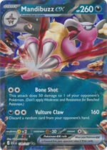ME Ascended Heroes 139/217 Mandibuzz ex (Half Art)