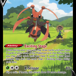 SWSH Silver Tempest TG12/TG30 Kricketune V (Full Art)