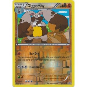 XY Primal Clash 90/160 Diggersby (Reverse Holo)