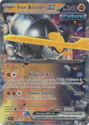 SV Temporal Forces 099/162 Iron Boulder ex (Half Art)