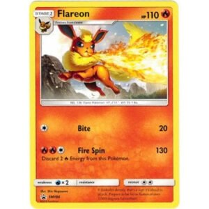 Sun & Moon Promo SM186 Flareon