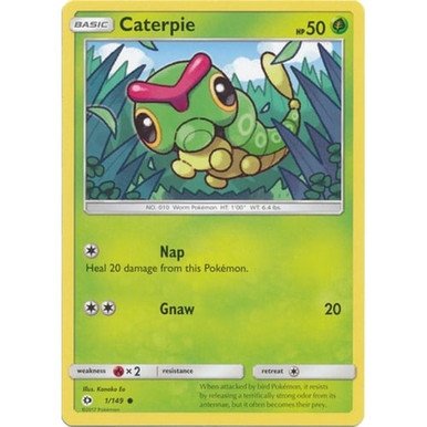 Sun and Moon (Base Set) 1/149 Caterpie