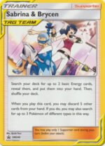 Sun & Moon Promo SM246 Sabrina & Brycen