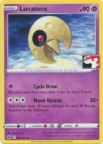 Crown Zenith 062/159 Lunatone (Prize Pack League Promo Non-Holo)