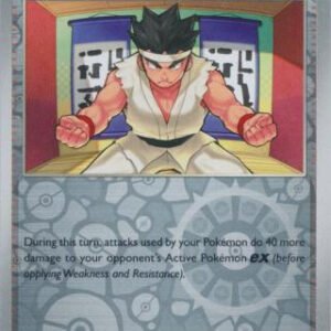 SV Prismatic Evolutions 096/131 Black Belt's Training #096 (Reverse Holo)