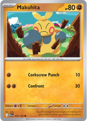 Mega Evolution 072/132 Makuhita