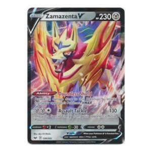 Sword & Shield (Base) 139/202 Zamazenta V (Half Art)