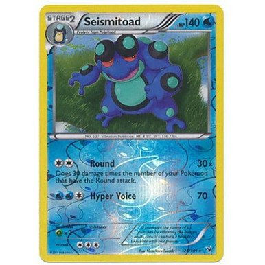 Noble Victories 24/101 Seismitoad (Reverse Holo)