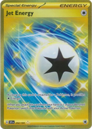 SV Surging Sparks 252/191 Jet Energy (Secret Rare)