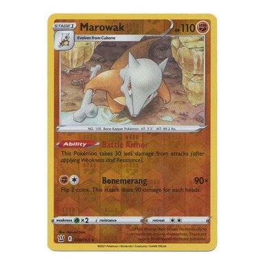 Battle Styles 070/163 Marowak (Reverse Holo)