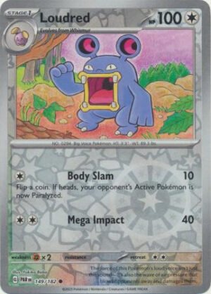 SV Paradox Rift 149/182 Loudred (Reverse Holo)